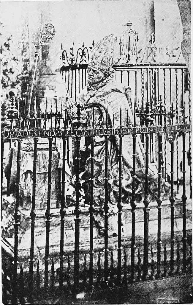 An illustration from Sculpture in Spain, 1912, leaf 311