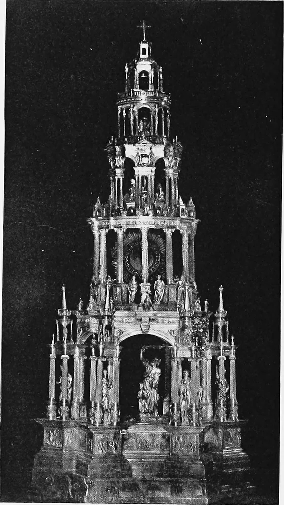 An illustration from Sculpture in Spain, 1912, leaf 315