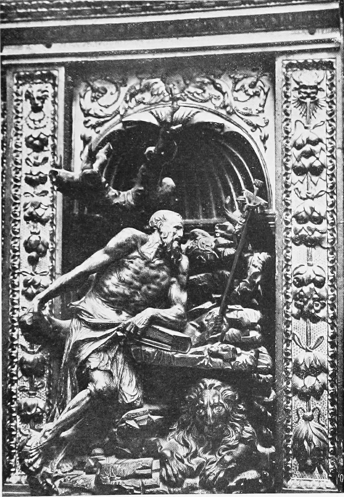 An illustration from Sculpture in Spain, 1912, leaf 318