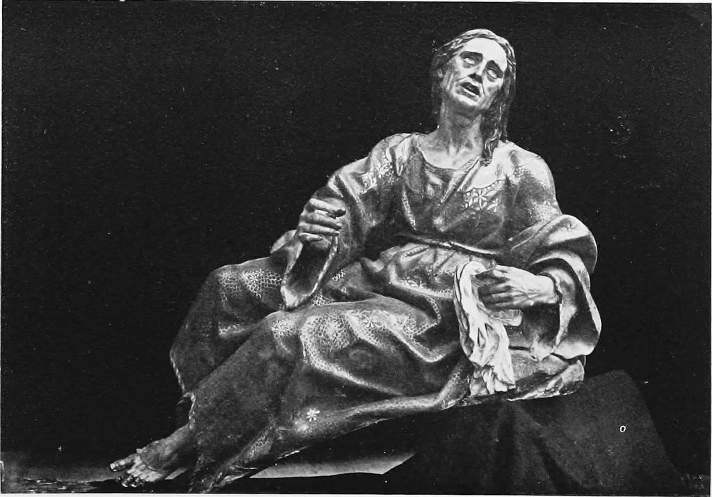 An illustration from Sculpture in Spain, 1912, leaf 343