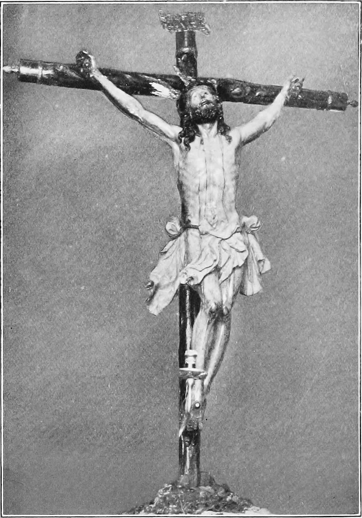 An illustration from Sculpture in Spain, 1912, leaf 345