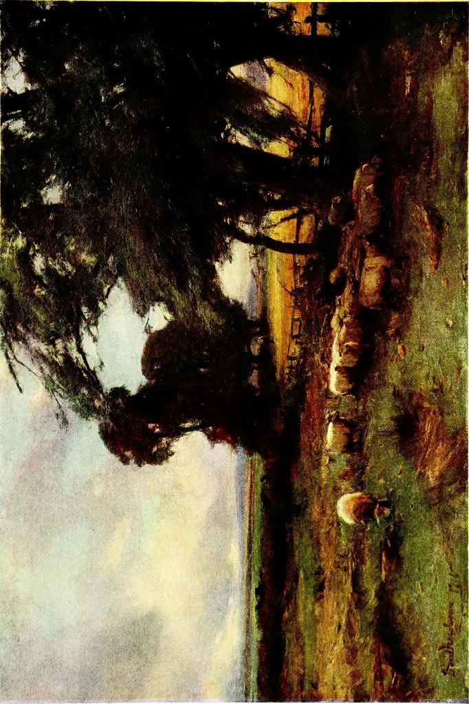 An illustration from Royal Scottish Academy, 1907, leaf 106