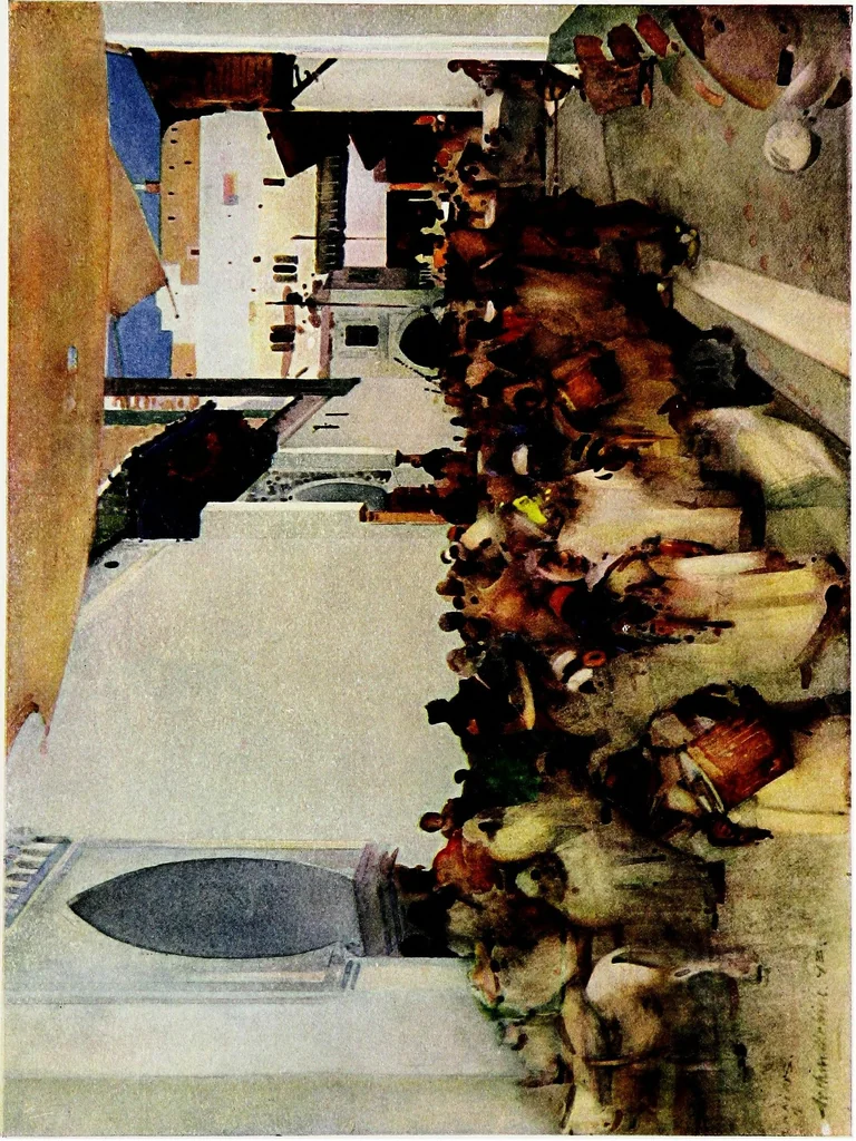 An illustration from Royal Scottish Academy, 1907, leaf 108