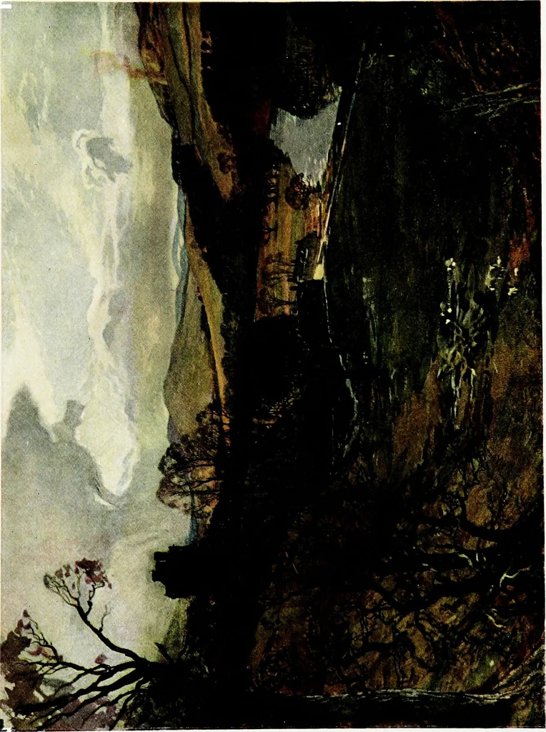 An illustration from Royal Scottish Academy, 1907, leaf 110
