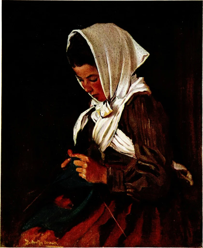 An illustration from Royal Scottish Academy, 1907, leaf 112