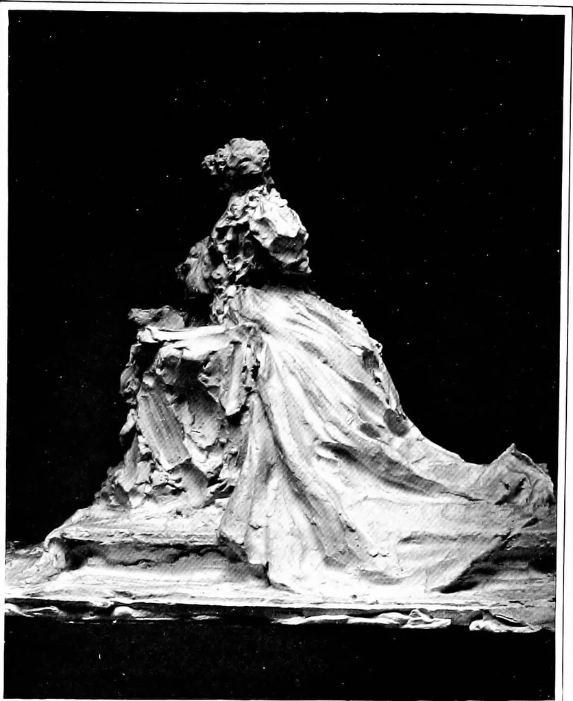 An illustration from Catalogue of sculpture by Prince Paul Troubetzkoy, exhibited by the American Numismatic Society at the Albright Art Gallery, March 27 to April 27;, 1911, leaf 103