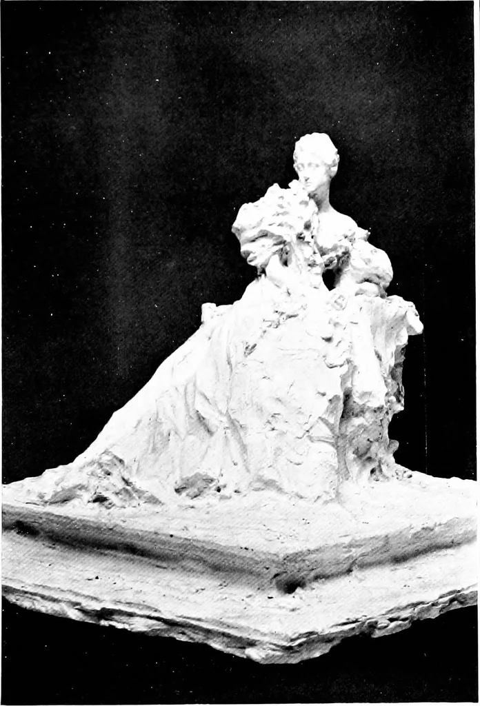 An illustration from Catalogue of sculpture by Prince Paul Troubetzkoy, exhibited by the American Numismatic Society at the Albright Art Gallery, March 27 to April 27;, 1911, leaf 106