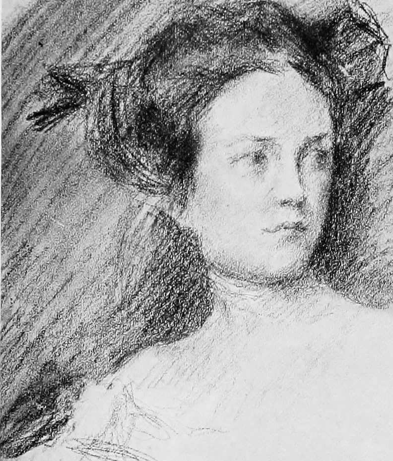 An illustration from Catalogue of sculpture by Prince Paul Troubetzkoy, exhibited by the American Numismatic Society at the Albright Art Gallery, March 27 to April 27;, 1911, leaf 110