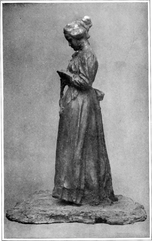 An illustration from Catalogue of sculpture by Prince Paul Troubetzkoy, exhibited by the American Numismatic Society at the Albright Art Gallery, March 27 to April 27;, 1911, leaf 126