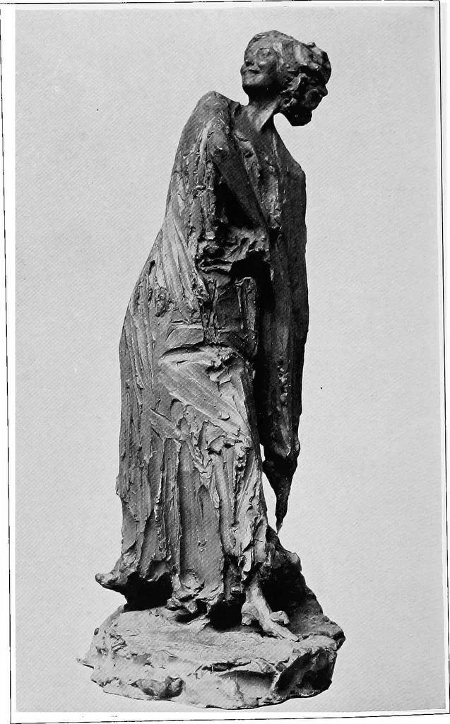 An illustration from Catalogue of sculpture by Prince Paul Troubetzkoy, exhibited by the American Numismatic Society at the Albright Art Gallery, March 27 to April 27;, 1911, leaf 135
