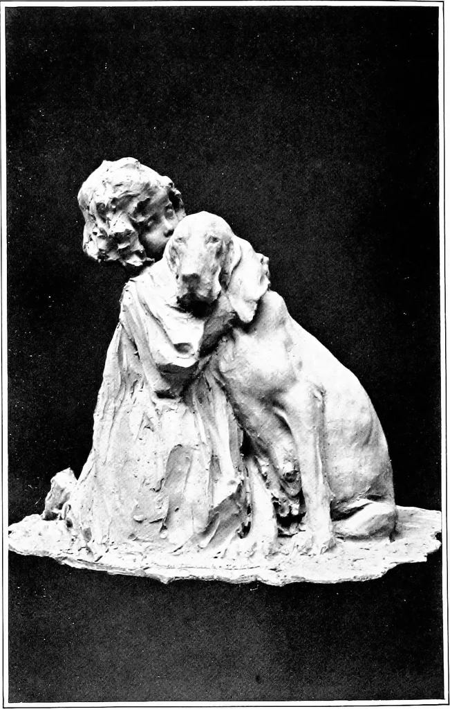An illustration from Catalogue of sculpture by Prince Paul Troubetzkoy, exhibited by the American Numismatic Society at the Albright Art Gallery, March 27 to April 27;, 1911, leaf 157