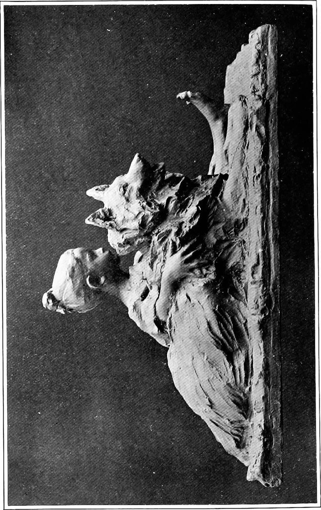 An illustration from Catalogue of sculpture by Prince Paul Troubetzkoy, exhibited by the American Numismatic Society at the Albright Art Gallery, March 27 to April 27;, 1911, leaf 159
