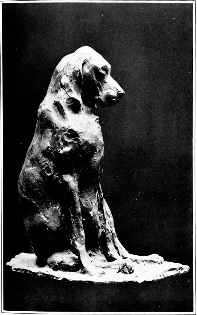 An illustration from Catalogue of sculpture by Prince Paul Troubetzkoy, exhibited by the American Numismatic Society at the Albright Art Gallery, March 27 to April 27;, 1911, leaf 166