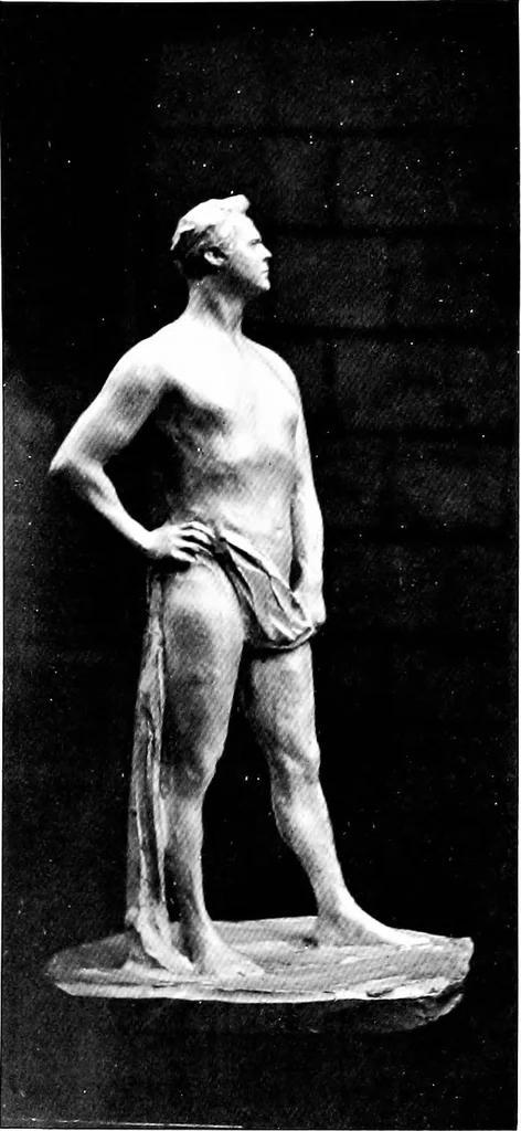 An illustration from Catalogue of sculpture by Prince Paul Troubetzkoy, exhibited by the American Numismatic Society at the Albright Art Gallery, March 27 to April 27;, 1911, leaf 39