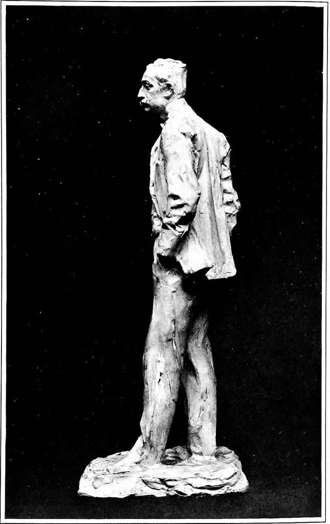 An illustration from Catalogue of sculpture by Prince Paul Troubetzkoy, exhibited by the American Numismatic Society at the Albright Art Gallery, March 27 to April 27;, 1911, leaf 55