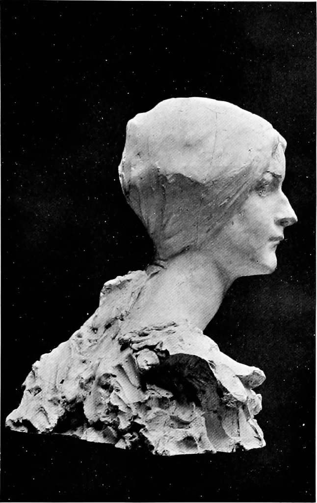 An illustration from Catalogue of sculpture by Prince Paul Troubetzkoy, exhibited by the American Numismatic Society at the Albright Art Gallery, March 27 to April 27;, 1911, leaf 78