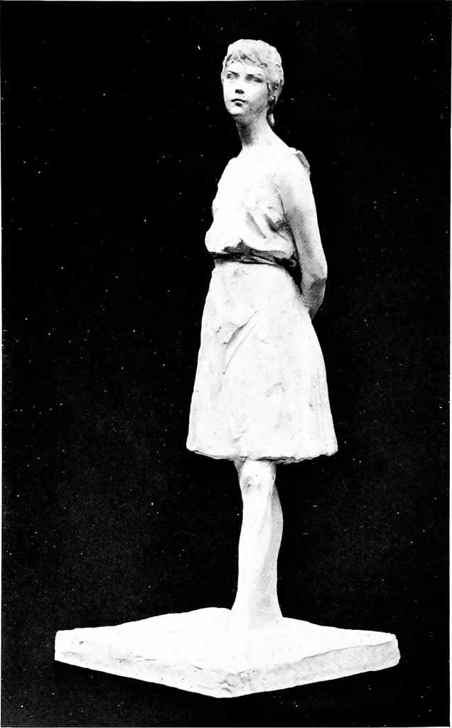 An illustration from Catalogue of sculpture by Prince Paul Troubetzkoy, exhibited by the American Numismatic Society at the Albright Art Gallery, March 27 to April 27;, 1911, leaf 91