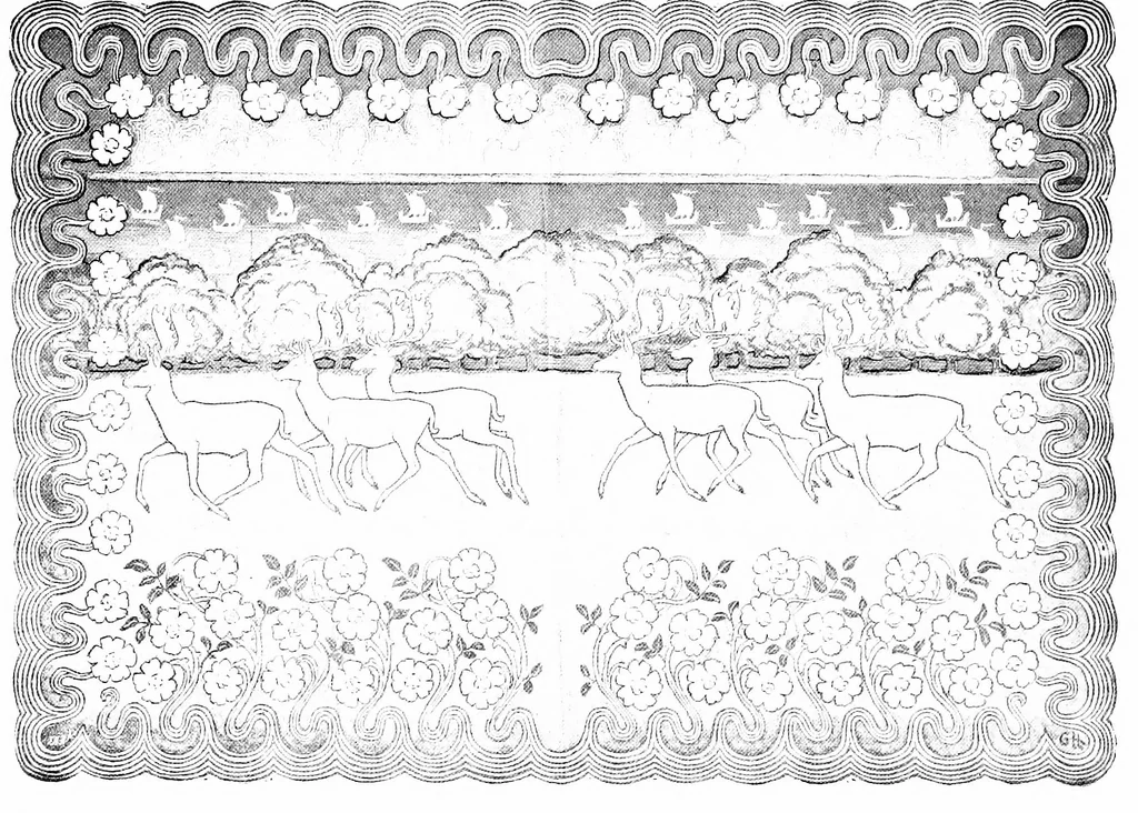 An illustration from Modern book-bindings & their designers, 1900, leaf 101