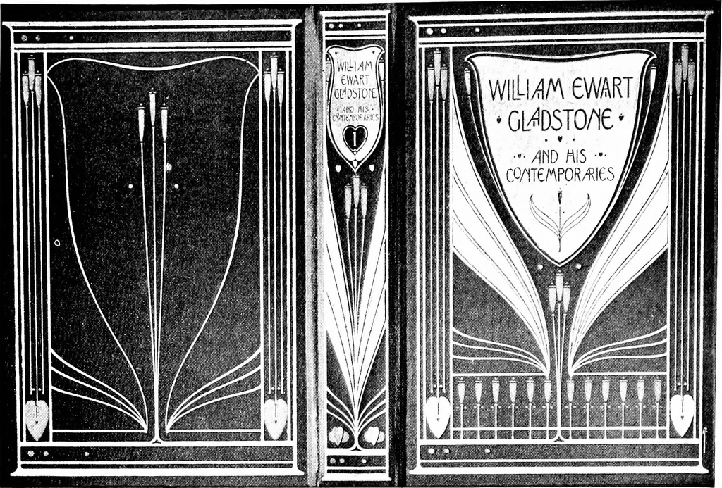 An illustration from Modern book-bindings & their designers, 1900, leaf 51