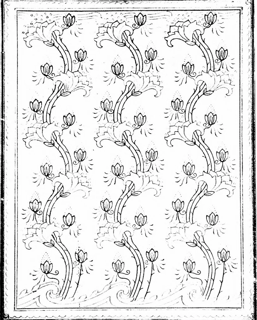 An illustration from Modern book-bindings & their designers, 1900, leaf 65