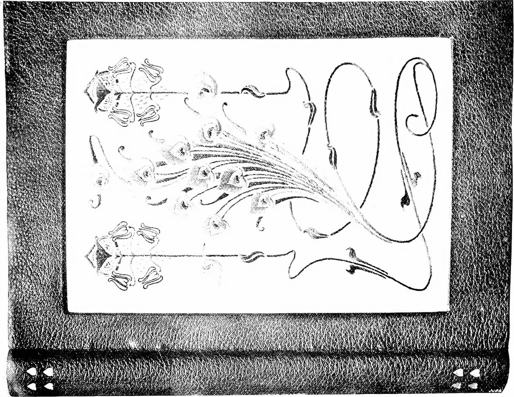 An illustration from Modern book-bindings & their designers, 1900, leaf 69