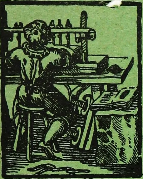 An illustration from Modern book-bindings & their designers, 1900, leaf 7