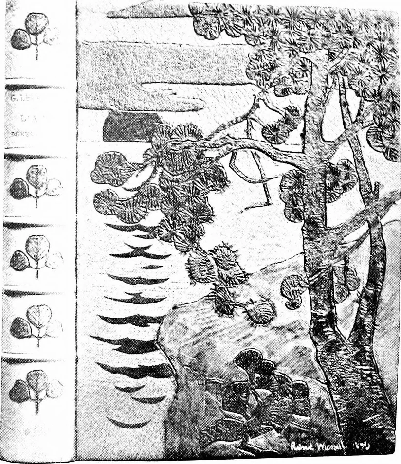 An illustration from Modern book-bindings & their designers, 1900, leaf 87