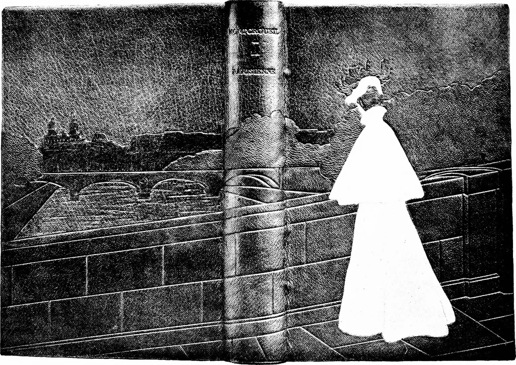 An illustration from Modern book-bindings & their designers, 1900, leaf 91