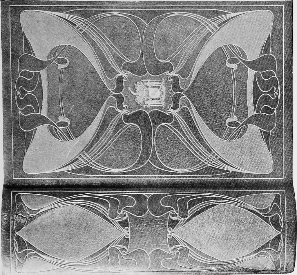 An illustration from Modern book-bindings & their designers, 1900, leaf 96
