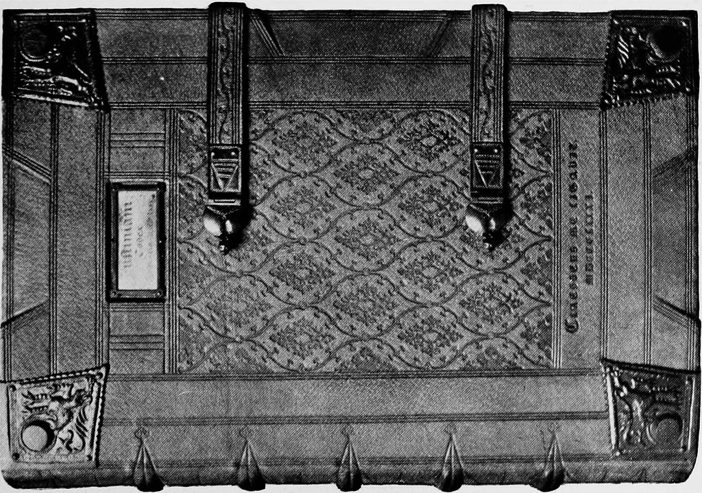 An illustration from Modern book-bindings & their designers, 1900, leaf 96