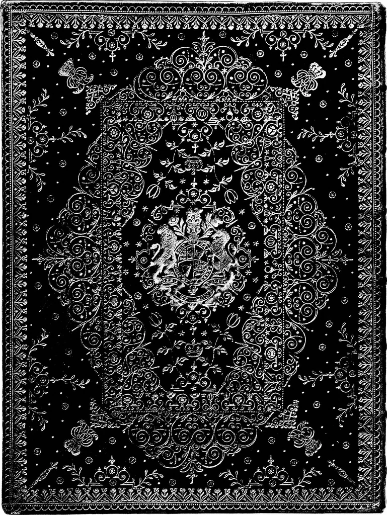 An illustration from Royal English book bindings, 1896, leaf 106