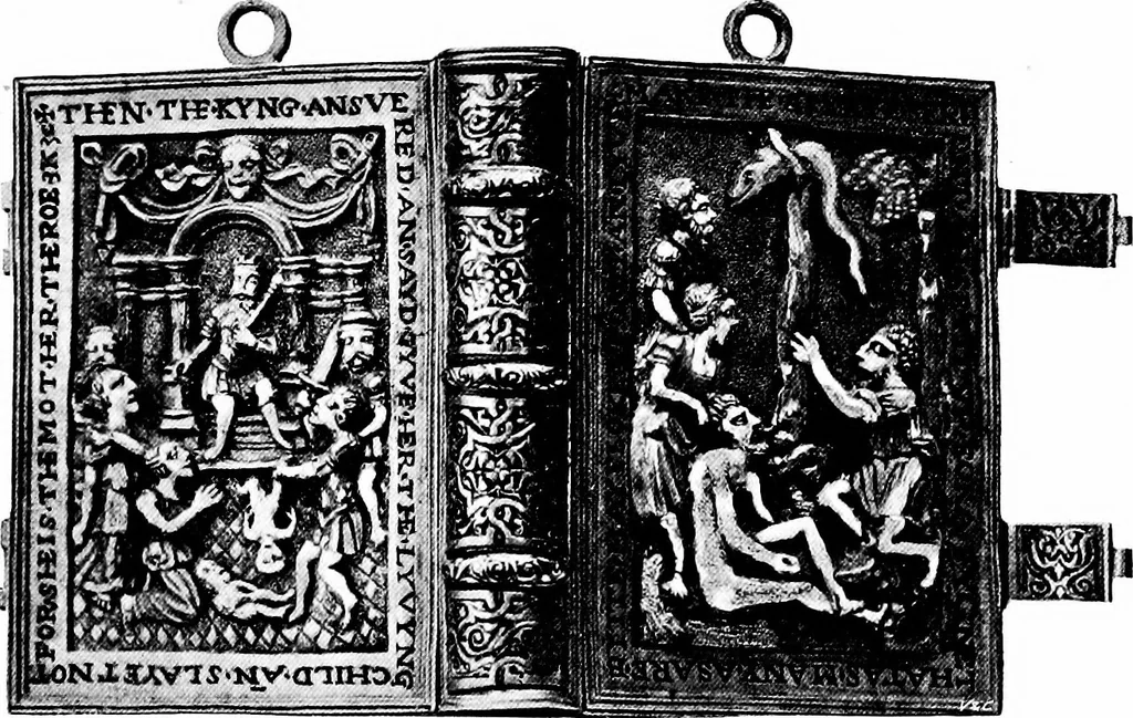 An illustration from Royal English book bindings, 1896, leaf 46