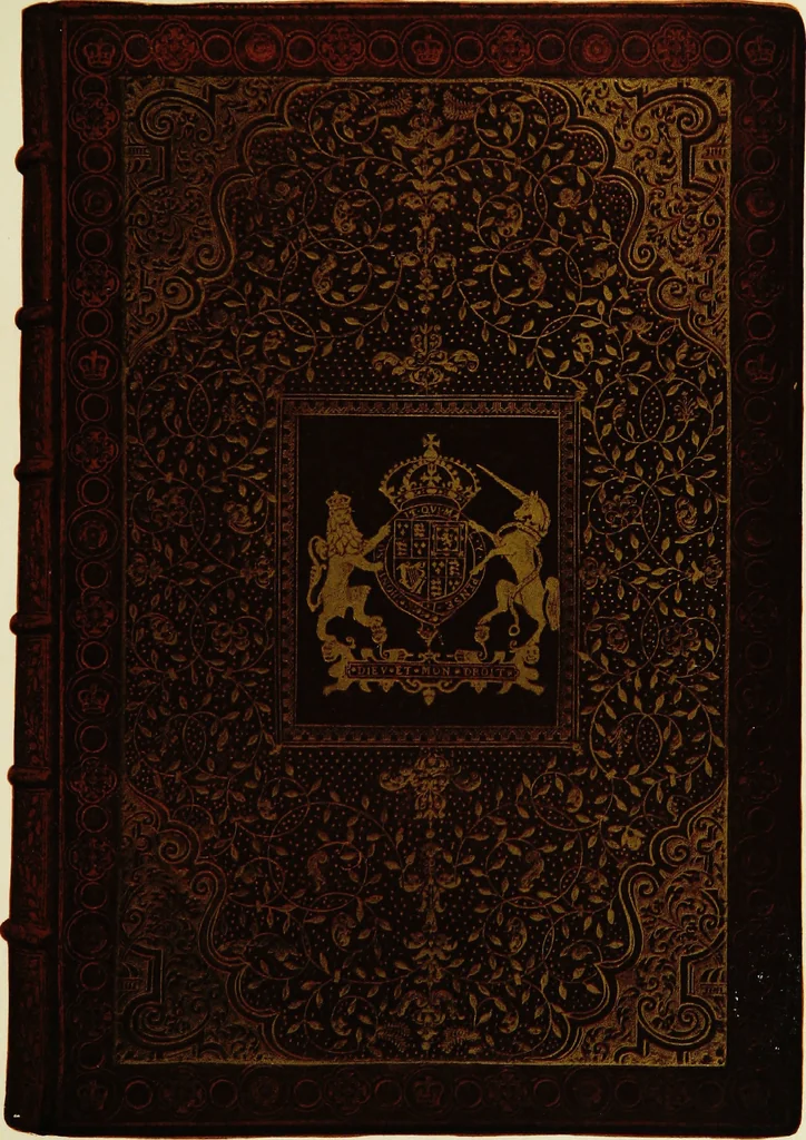 An illustration from Royal English book bindings, 1896, leaf 72