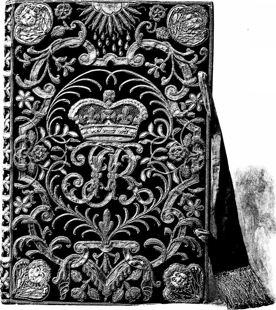 An illustration from Royal English book bindings, 1896, leaf 96