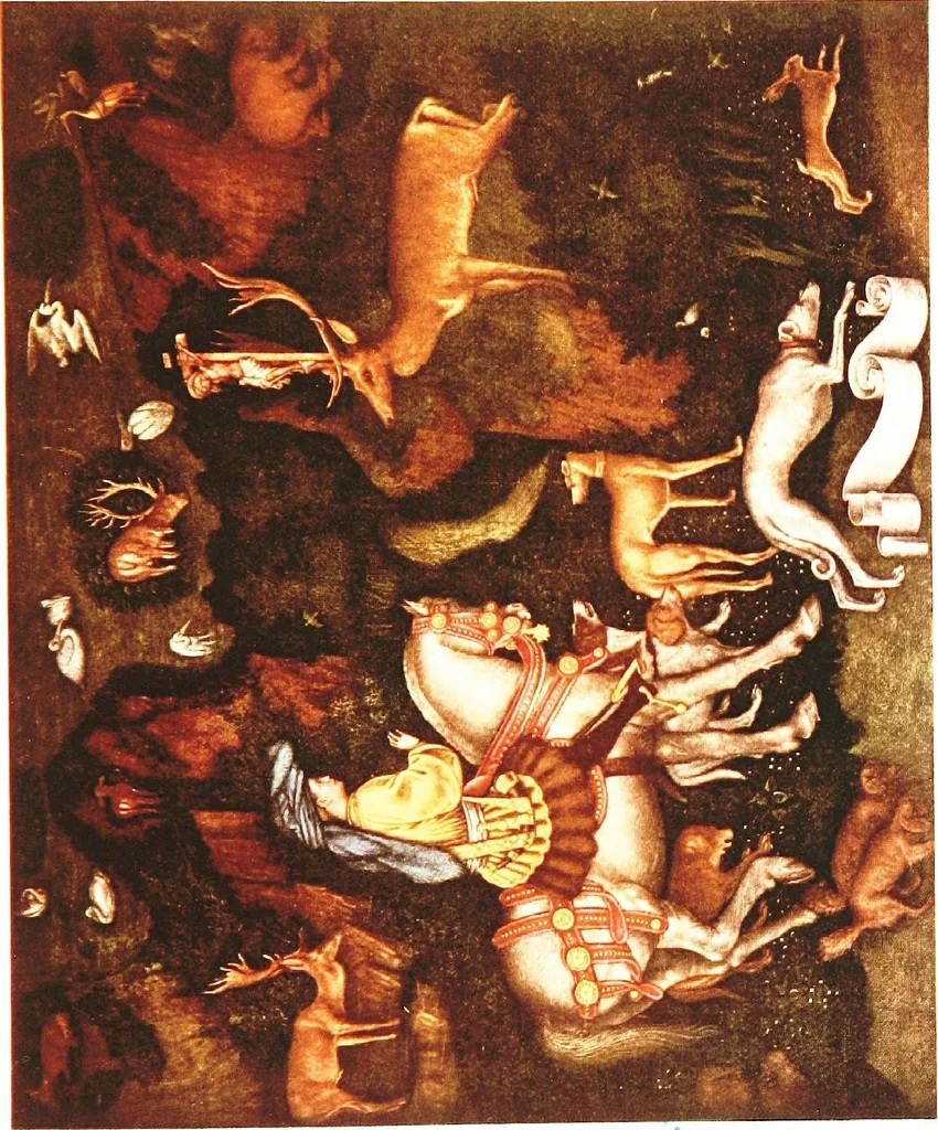 An illustration from Lives of the most eminent painters, sculptors & architects, 1912, leaf 231
