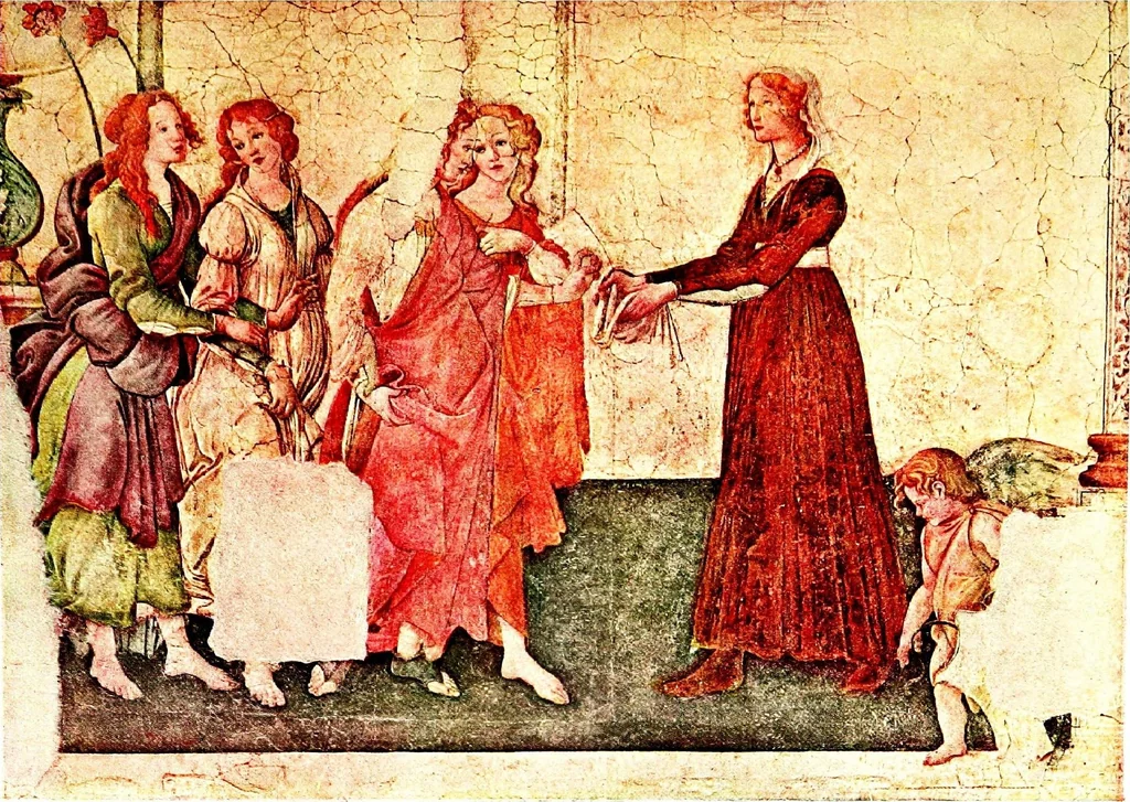 An illustration from Lives of the most eminent painters, sculptors & architects, 1912, leaf 495