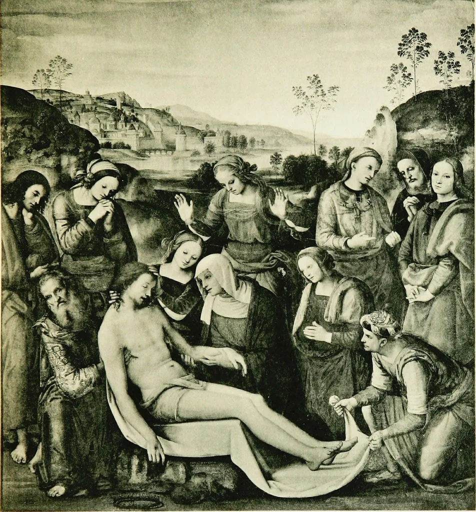 An illustration from Lives of the most eminent painters, sculptors & architects, 1912, leaf 105