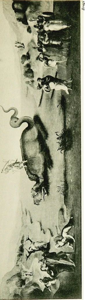 An illustration from Lives of the most eminent painters, sculptors & architects, 1912, leaf 307