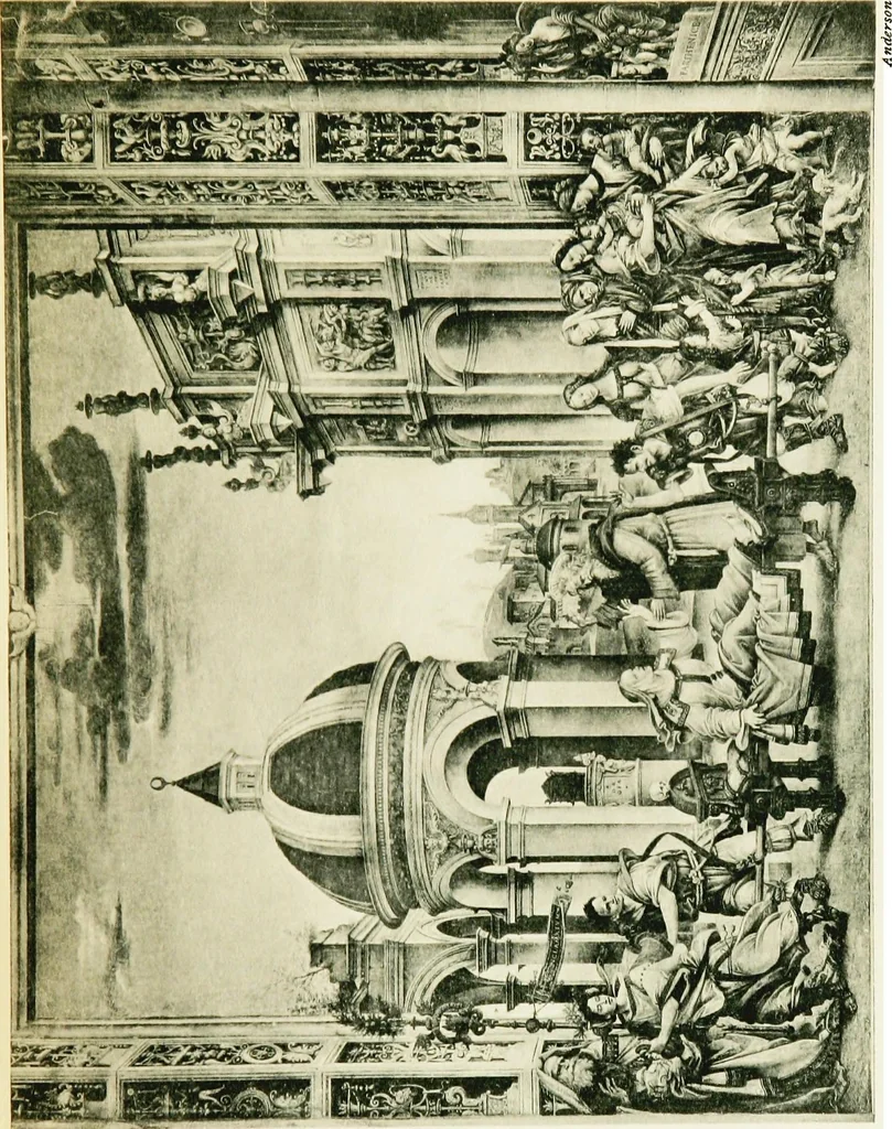 An illustration from Lives of the most eminent painters, sculptors & architects, 1912, leaf 31