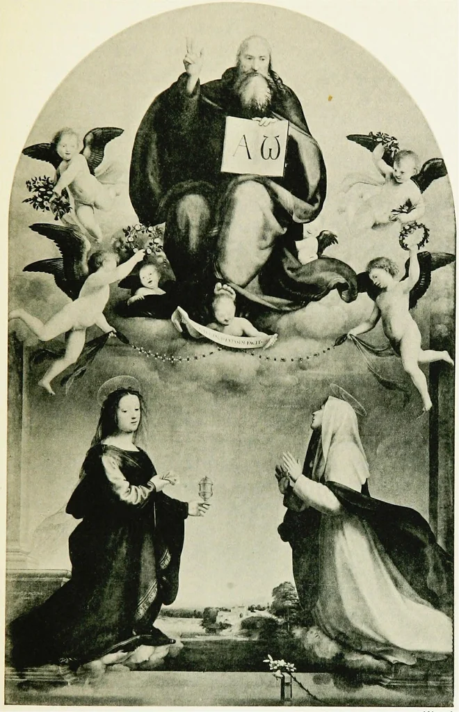 An illustration from Lives of the most eminent painters, sculptors & architects, 1912, leaf 375