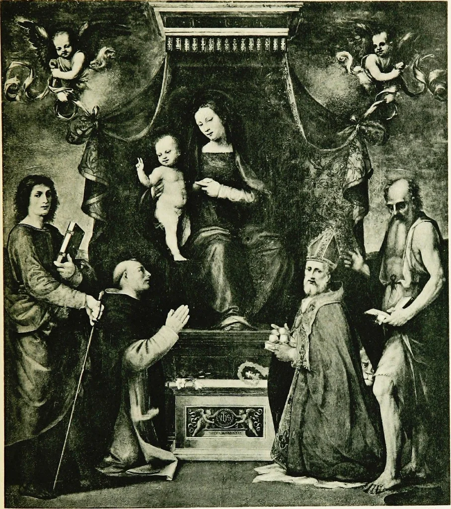 An illustration from Lives of the most eminent painters, sculptors & architects, 1912, leaf 385