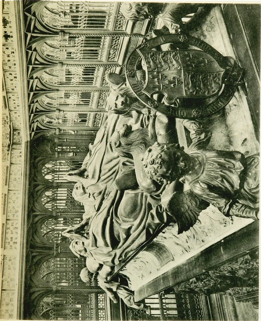 An illustration from Lives of the most eminent painters, sculptors & architects, 1912, leaf 417