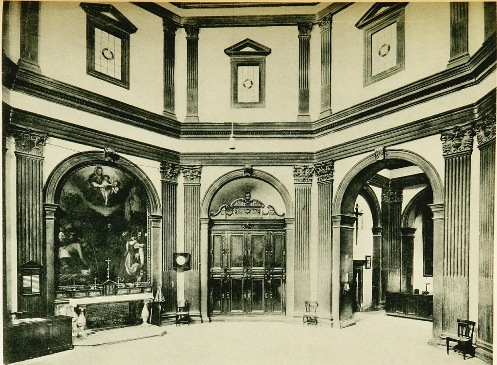 An illustration from Lives of the most eminent painters, sculptors & architects, 1912, leaf 561