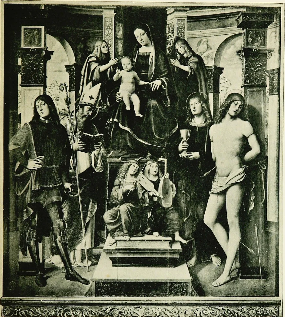 An illustration from Lives of the most eminent painters, sculptors & architects, 1912, leaf 79
