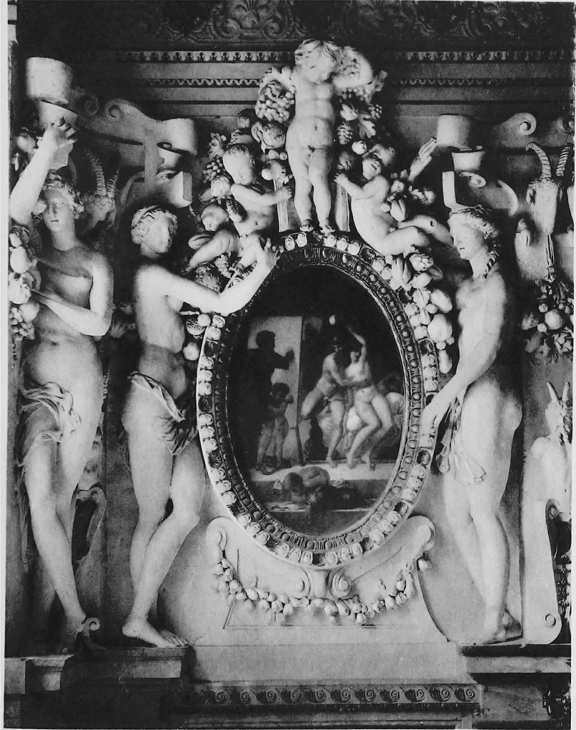 An illustration from Lives of the most eminent painters, sculptors & architects, 1912, leaf 298