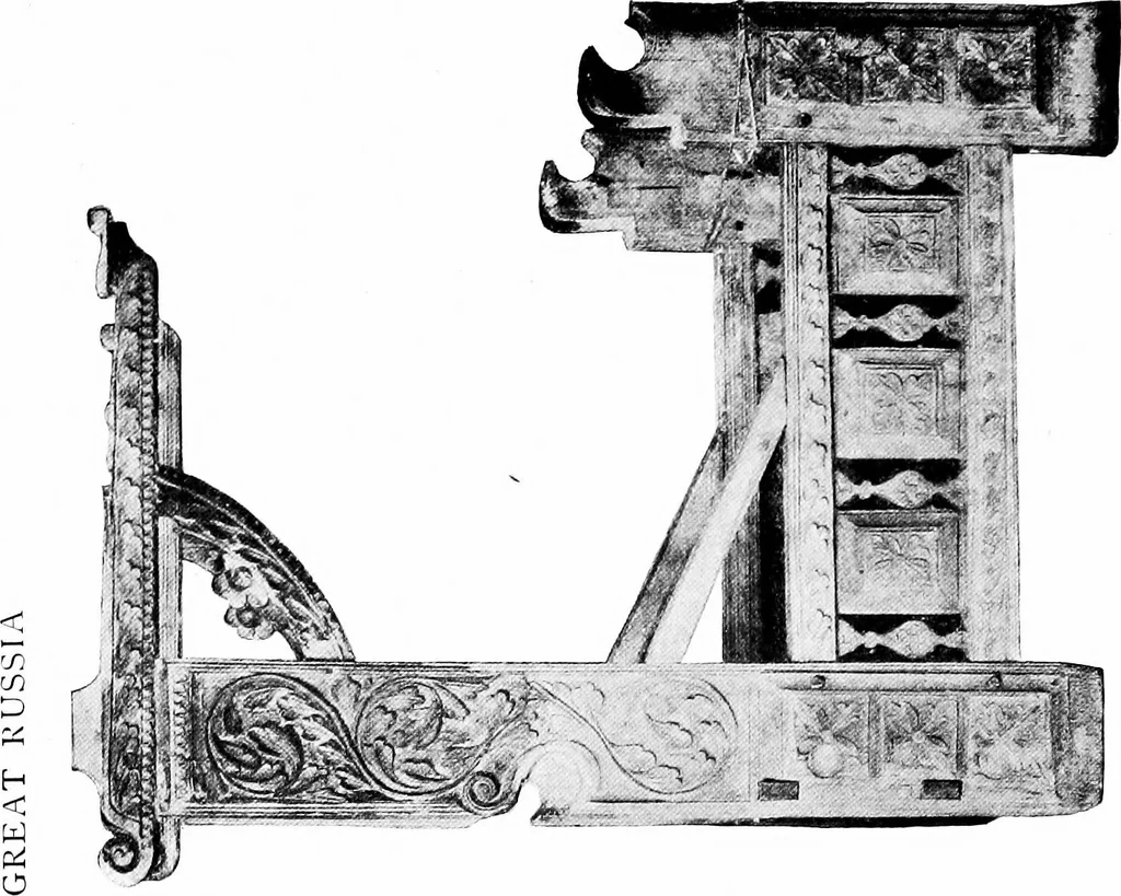 An illustration from Peasant art in Russia, 1912, leaf 126