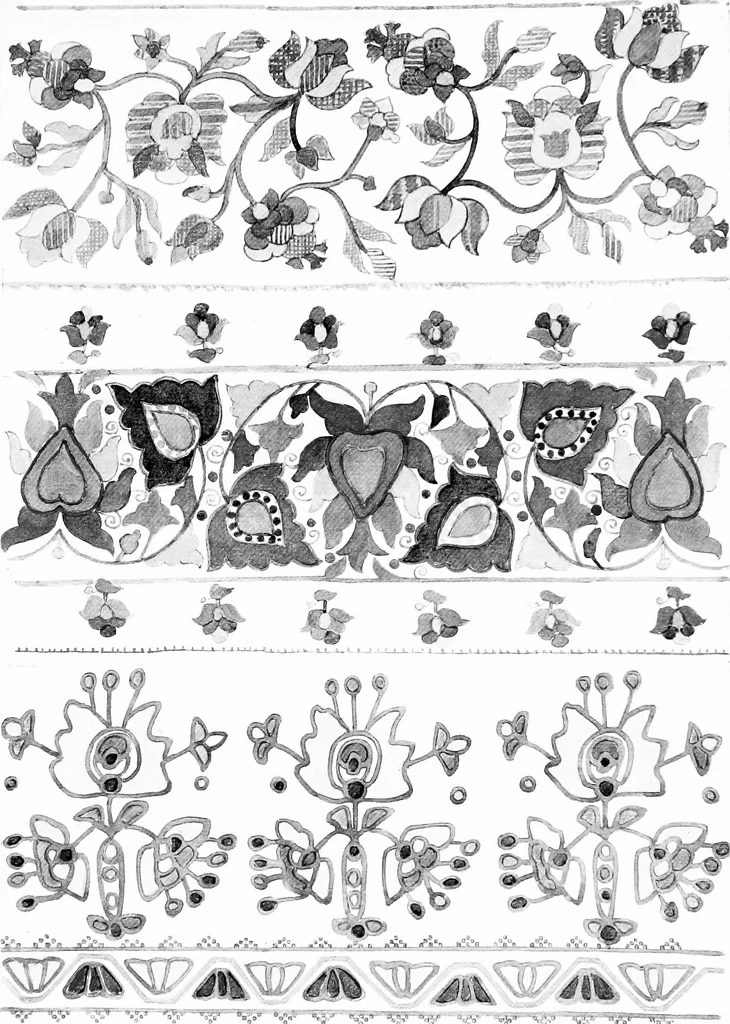 An illustration from Peasant art in Russia, 1912, leaf 166