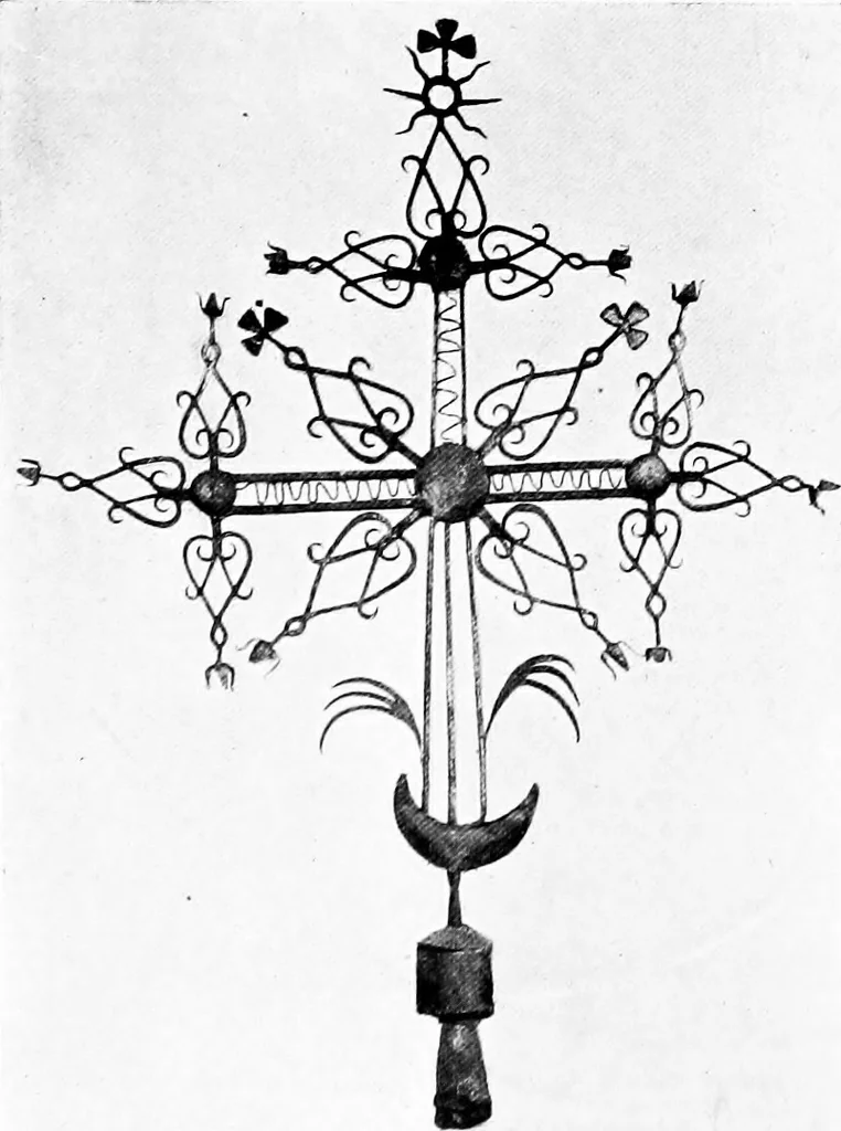 An illustration from Peasant art in Russia, 1912, leaf 187
