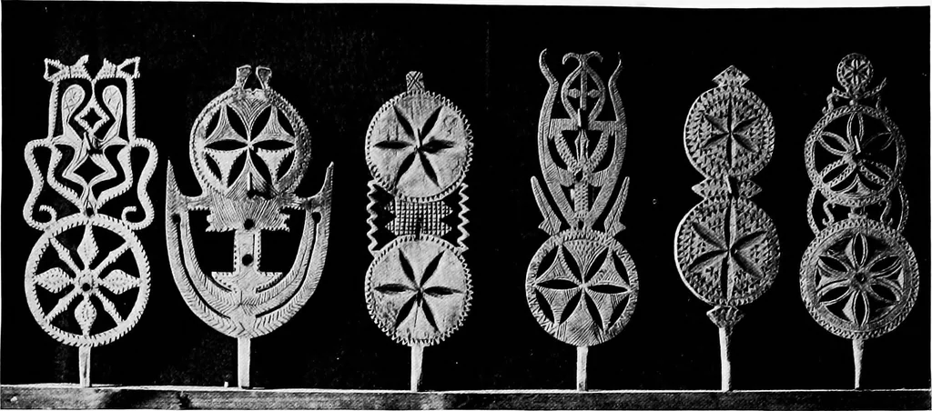 An illustration from Peasant art in Russia, 1912, leaf 259