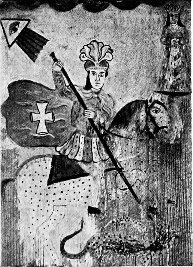 An illustration from Peasant art in Russia, 1912, leaf 261